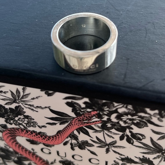 🇮🇹 Gucci 925 Sterling Silver Ring - Picture 8 of 11